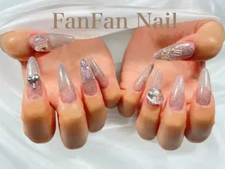 ネイル FanFan 長さ出し専門のネイルデザイン