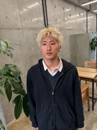 ショート カラー メンズ men's 特化 ✨ソウタのヘアスタイル