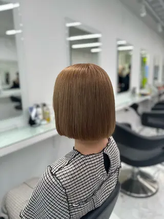 ミディアム カラー ❄最強かわいいカラー ❄️MINA❄️のヘアスタイル