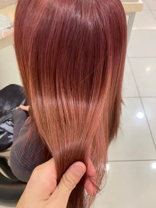 ミディアム カラー 永井 大希のヘアスタイル