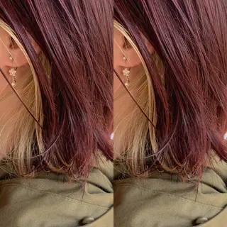 カラー ✨艶ブリーチカラー ✨四ノ宮裕己のヘアスタイル