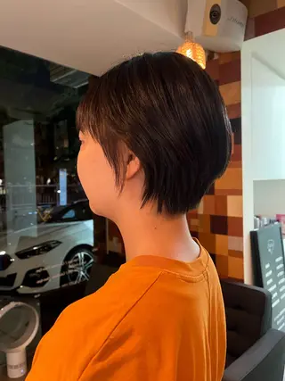 ショート Kisai BUZZ所属・波多野 芽衣のヘアスタイル