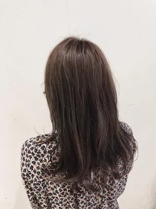 ミディアム カラー パーマ ヘアアレンジ 【ツヤ髪美容師】 ツダケイスケのヘアスタイル
