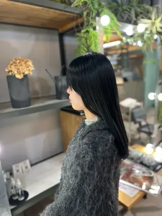 ロング カラー 溜 一太のヘアスタイル
