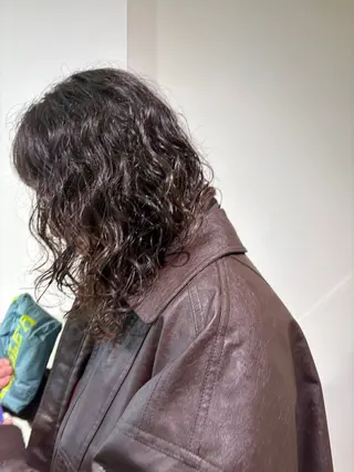 セミロング パーマ パーマ/藤沢 湘南/HYOのヘアスタイル