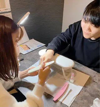 メンズ ネイル メンズガーデン yuriのネイルデザイン