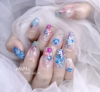 ネイル 森 ネイルサロンのネイルデザイン