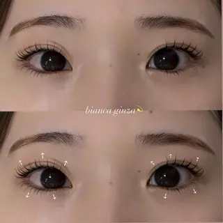 マツエク・マツパ Bianca 銀座 Sakuraiのマツエク・マツパデザイン