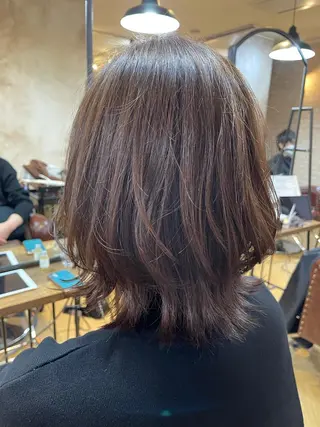 ミディアム antica YOSHIのヘアスタイル