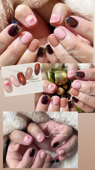 ネイル フルリール 【プライベートサロンのネイルデザイン