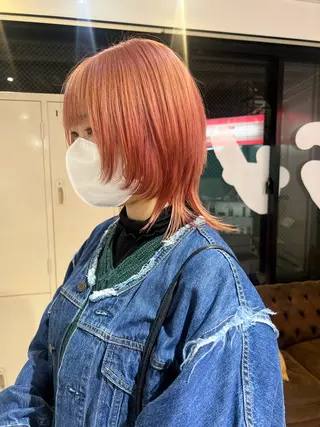 ミディアム 💥ウルフカット デザインあんな💥のヘアスタイル