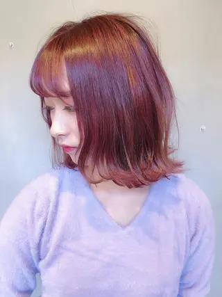 ショート カラー LA KING GINZA TOKYO所属・🧡ショートの達人 🧡SHOのヘアスタイル