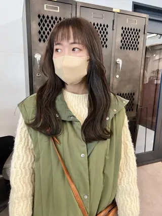 ロング カラー 樫原裕二/レイヤー カット/透明感カラーのヘアスタイル