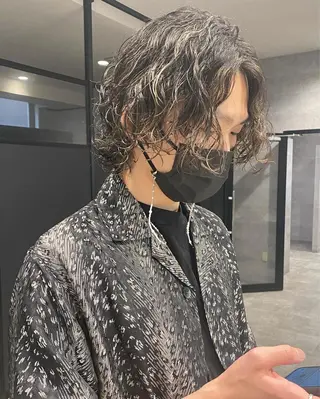 パーマ メンズ MIES amane(アマネ)のヘアスタイル