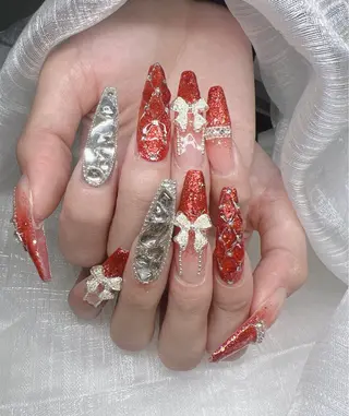 ネイル Lee Nails チップ長さだし専門店のネイルデザイン