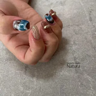 ネイル マツエク・マツパ アイブロウ beautyroom Naturaのネイルデザイン