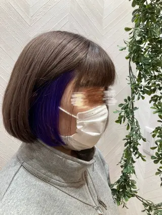 カラー TELAHAIR岡野 春奈のヘアスタイル