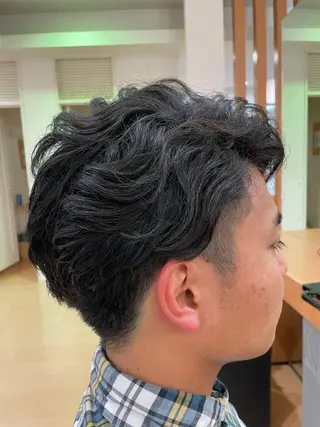 パーマ メンズ mod'shair船橋所属・ムロオカ ヨシキのヘアスタイル