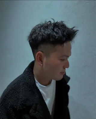 ショート R.A.F.by Mag 南松本所属・tsuchiya /フェード/派手髪のヘアスタイル