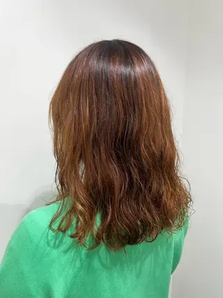 ミディアム パーマ Anli_ shuri.のヘアスタイル