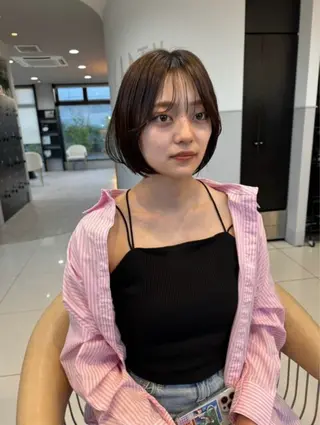 ショート ヘアメイクアース所属・片桐 美咲のヘアスタイル