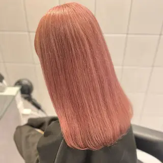 セミロング 🫧うる艶トレンド 🫧透明感カラーのヘアスタイル