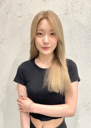 ロング カラー 【海外風カラー】 DEAN/YUYAのヘアスタイル