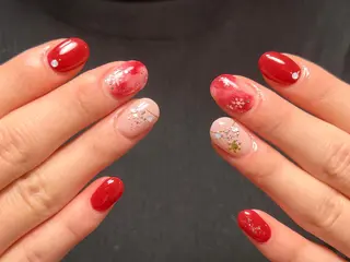 ネイル lucky nail 歌舞伎町のネイルデザイン