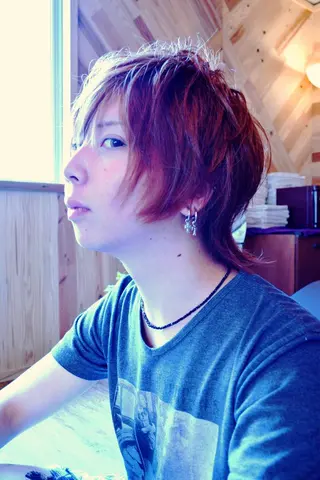 ミディアム カラー パーマ ヘアアレンジ メンズ belle chambreイブカのその他イメージ