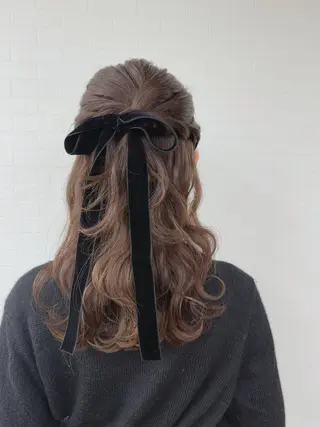 セミロング GRANLUSSO 〜グランルッソ駅前店所属・木口 嘉美のヘアスタイル