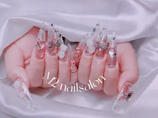 ネイル 長さだし専門店 M2　rikaのネイルデザイン