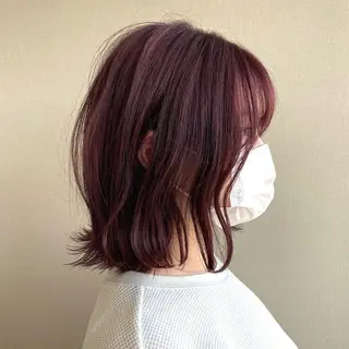 ミディアム カラー 砂川朱音⌇鶴見区横堤 ⌇抜け感ヘア⌇韓国風のヘアスタイル