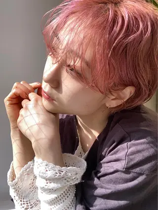 ショート カラー FILMS所属・宮城 星のヘアスタイル