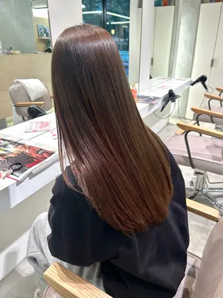 セミロング 新屋敷 拓大のヘアスタイル