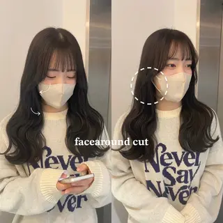 ロング カラー 広島/ヘアセット /ベージュ/わかなのヘアスタイル