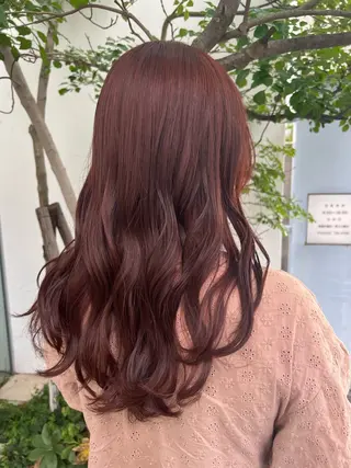 ロング 本山　くせ毛のカット 尾島光季のヘアスタイル
