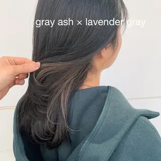 ミディアム カラー RINA🧤 デザインとボブのヘアスタイル