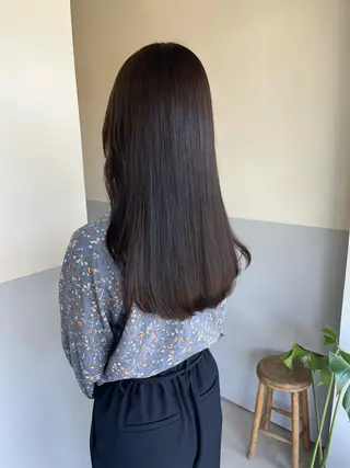 ロング 神谷 夏帆のヘアスタイル