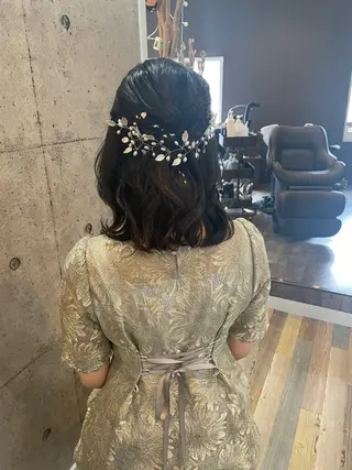 ミディアム ヘアアレンジ hachinana所属・似合わせhair🌼 misakiのヘアスタイル