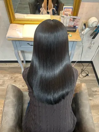 ロング カラー 🌼髪質整形& 艶カラー🌼珠理のヘアスタイル