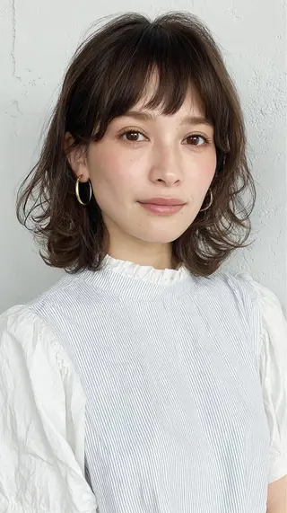 ミディアム カラー パーマ 神保町駅徒歩5分🍀 NEWOPEN🍀渚のヘアスタイル