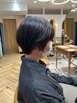 ショート 似合わせショート🌿 ボブ🫧 乾辺真悠子のヘアスタイル