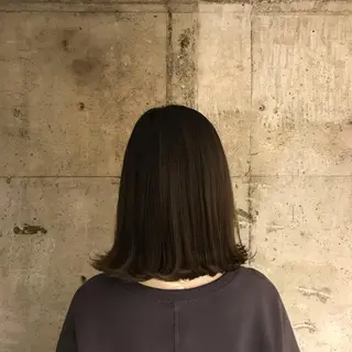 ミディアム 菅原 彩加のヘアスタイル