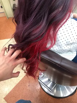 ロング 【ニュアンスカラー・ 髪質改善】スズキカナのヘアスタイル