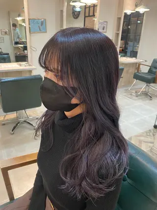 ロング カラー 🎀透明感カラー🎀 Suzuka♡のヘアスタイル