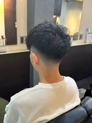 ショート メンズ KEEN creative hare所属・刈り上げの あおきさんのヘアスタイル