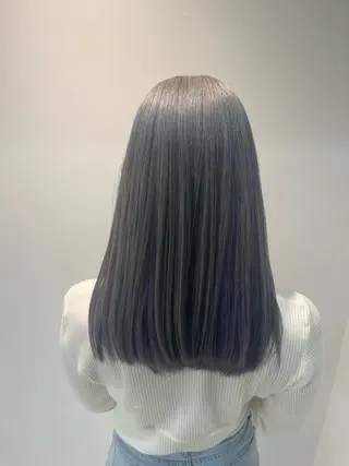 ロング ブリーチカラー特化 美容師/𝕐𝕌𝕀のヘアスタイル
