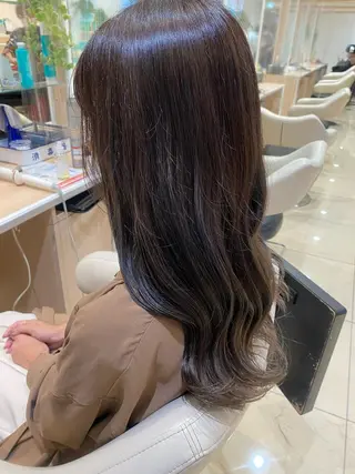 ロング カラー 🩵波巻き／ツイスパ HARU💎のヘアスタイル