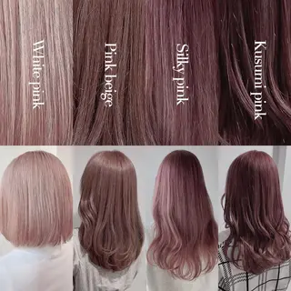 セミロング カラー ヘアアレンジ 【公式】DISCO銀 座🪩トレンド🪽のヘアスタイル