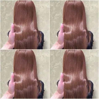 ロング パーマ 心斎橋/ブリーチなし 髪質改善/レイヤーのヘアスタイル